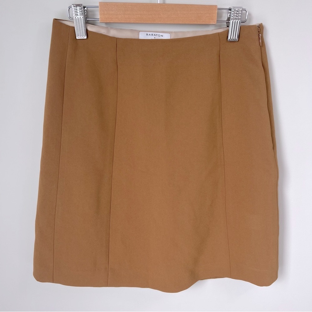 BABATON ARITZIA Hopper Skirt in Aged Gold